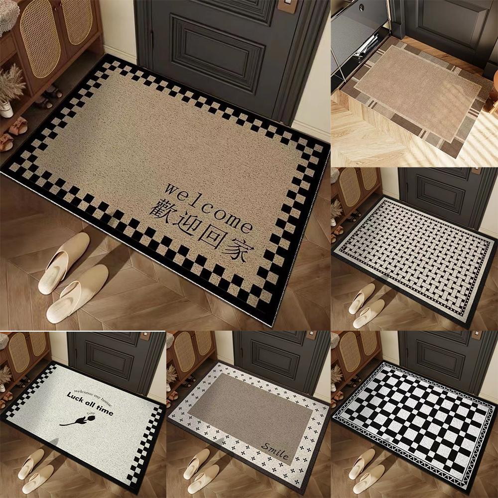 Home Bathroom Decor Ideas - Elegant Welcome Doormat Non-Slip Entrance Rug