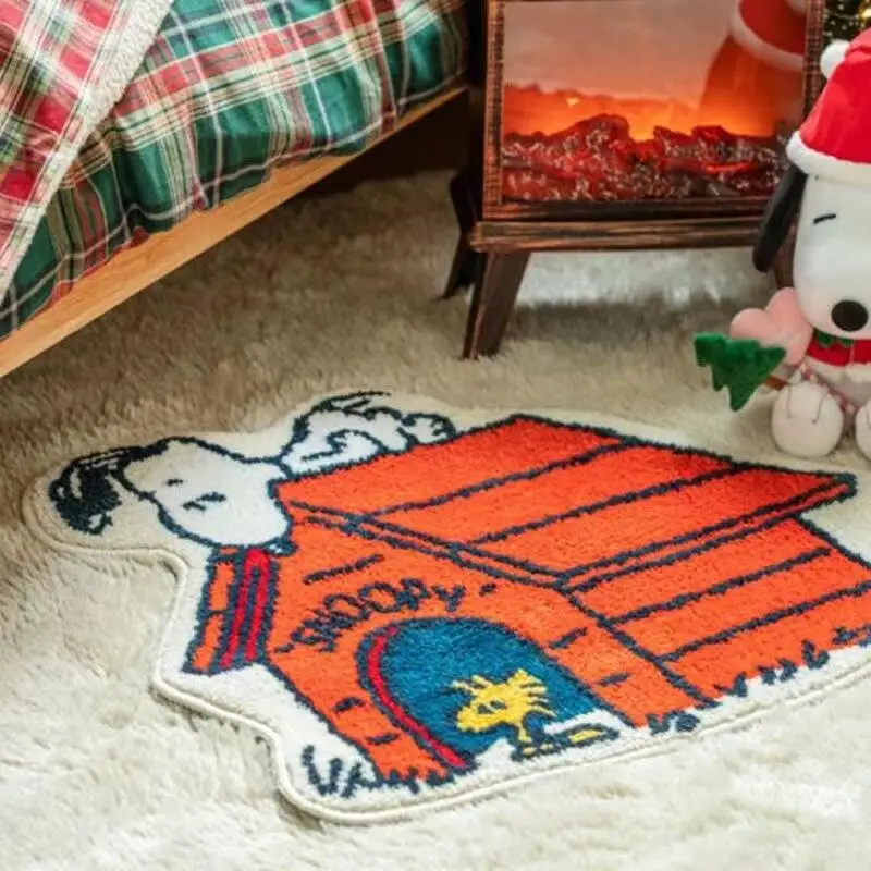 Home Bathroom Mats - Cute Snoopy Cartoon Floor Mat Home
