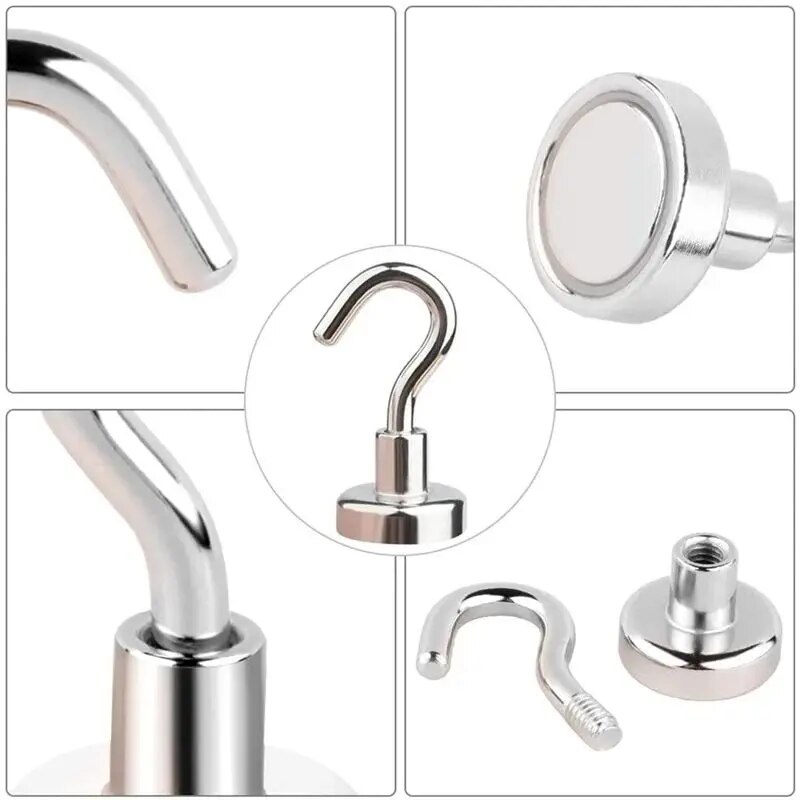 Home Bathroom Key - 10PCS Strong Magnet Hooks Multi-Purpose Storage
