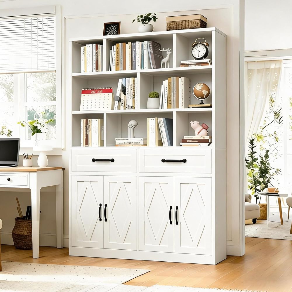 Sturdy Metal Tall Bookcase wit - Home & Bathroom Building Products Pte Ltd บทวิจารณ์และราคา
