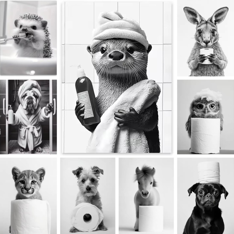 Animal Bathroom Toilet Paper C - Home Bathroom Pictures บทวิจารณ์และราคา