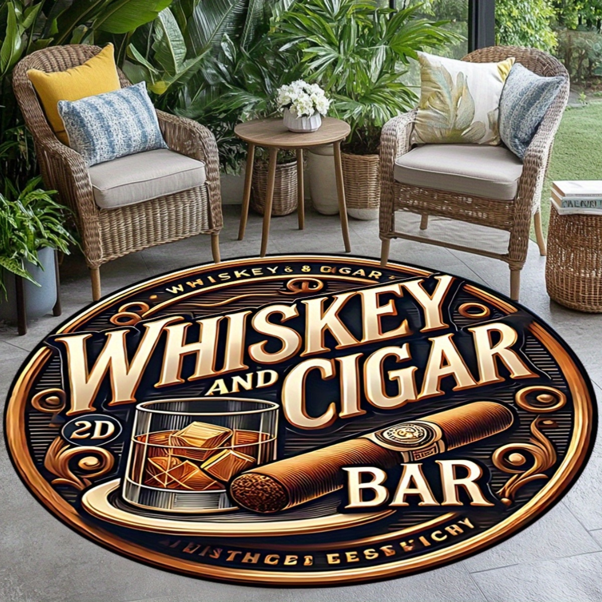 Vintage Whiskey Glasses Round  - Home Bathroom Decor Ideas บทวิจารณ์และราคา