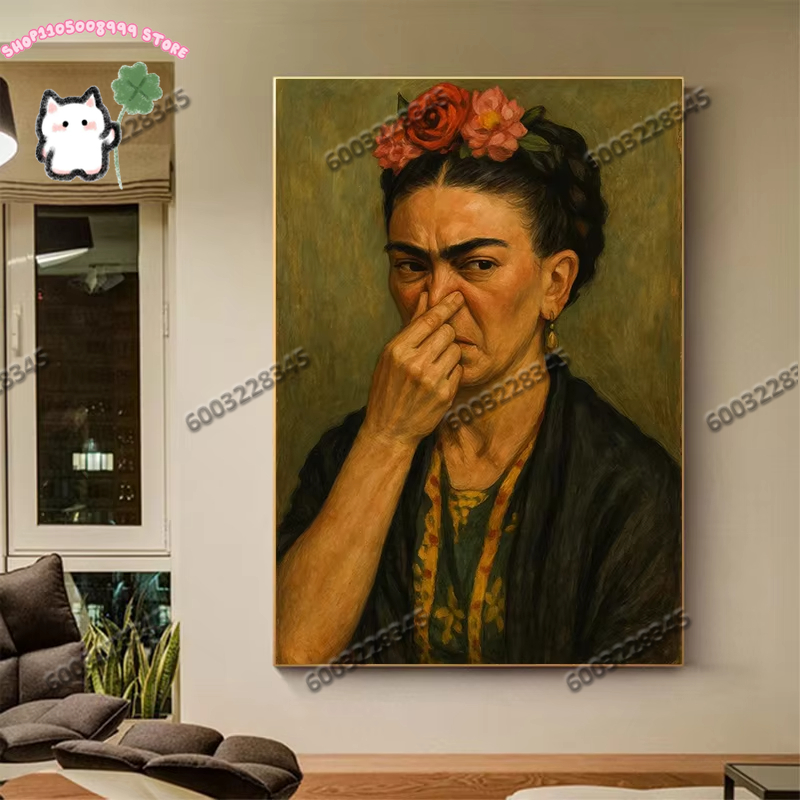 1PC Funny Art Posters Funny Ce - Home Bathroom Pictures บทวิจารณ์และราคา