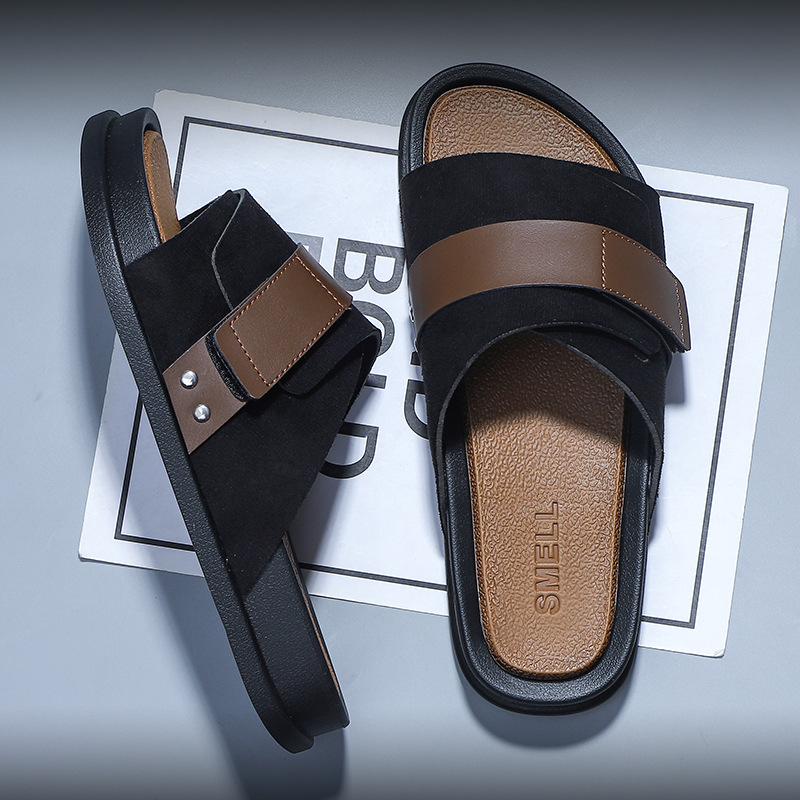 Summer men's slippers Korean v - Home One Bathroom บทวิจารณ์และราคา