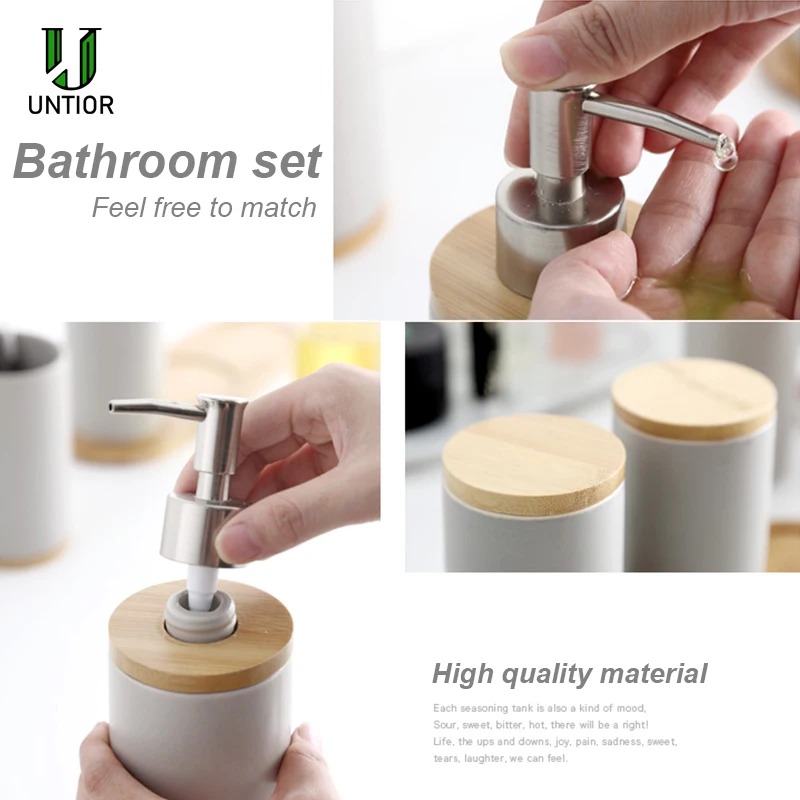 Ceramic Bathroom Accessories S - Zara Home Bathroom Set บทวิจารณ์และราคา