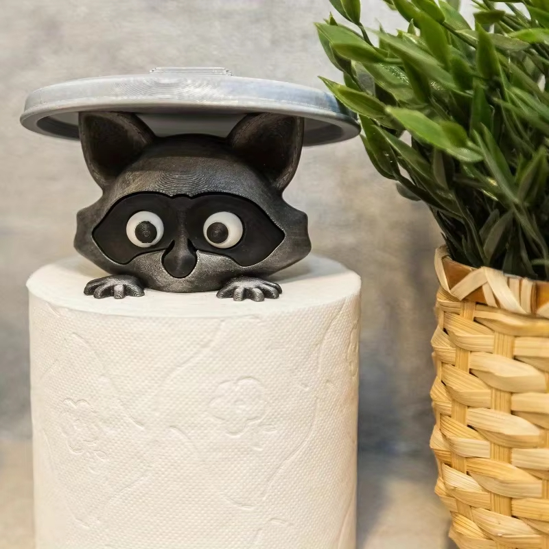 Cute Raccoon Toilet Paper Hold - Home Bathroom Decor Ideas บทวิจารณ์และราคา