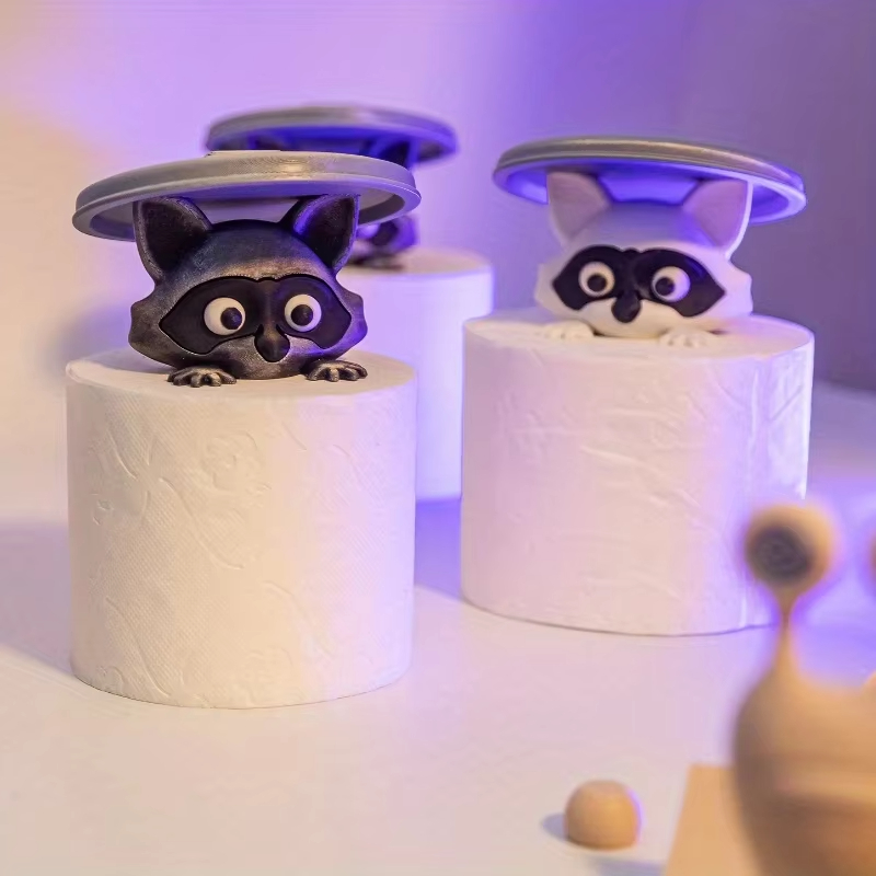 Cute Raccoon Toilet Paper Hold - Home Bathroom Decor Ideas บทวิจารณ์และราคา