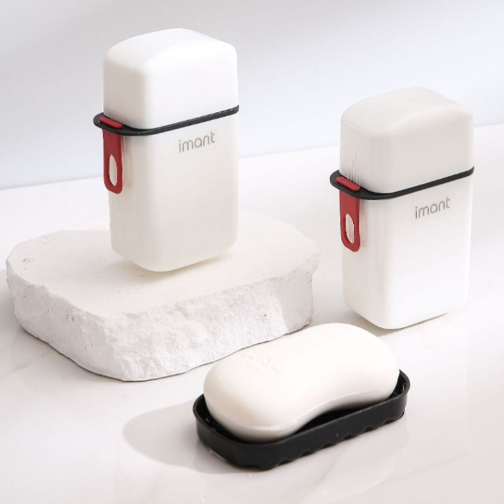 Portable Plastic Soap Case for - Bathroom Home Improvement บทวิจารณ์และราคา