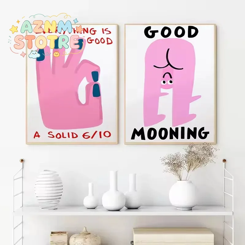 Humorous Slogan Nice Bum Carto - Home Bathroom Pictures บทวิจารณ์และราคา