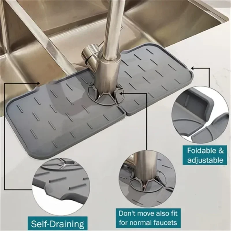 Kitchen Gadgets Silicone Fauce - Home Bathroom Mats บทวิจารณ์และราคา