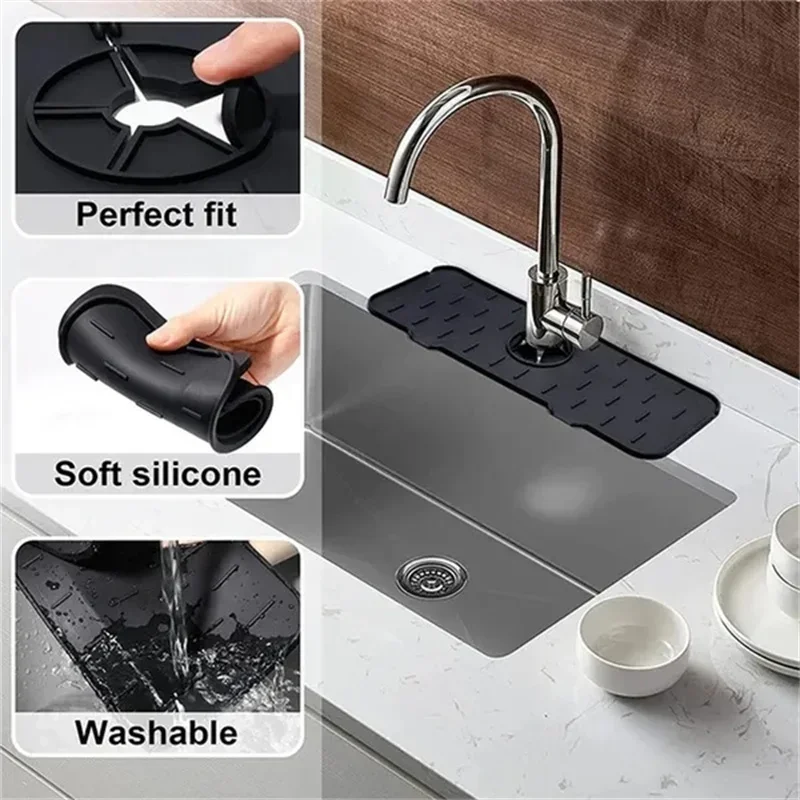 Kitchen Gadgets Silicone Fauce - Home Bathroom Mats บทวิจารณ์และราคา