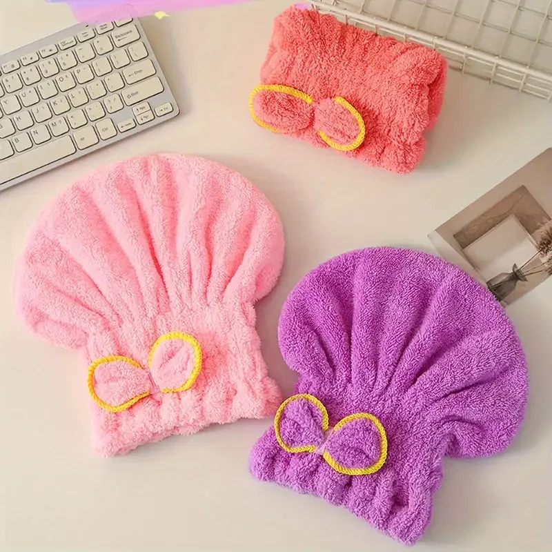 Quick Drying Hair Cap Women Bo - Home Bathroom Equipment บทวิจารณ์และราคา