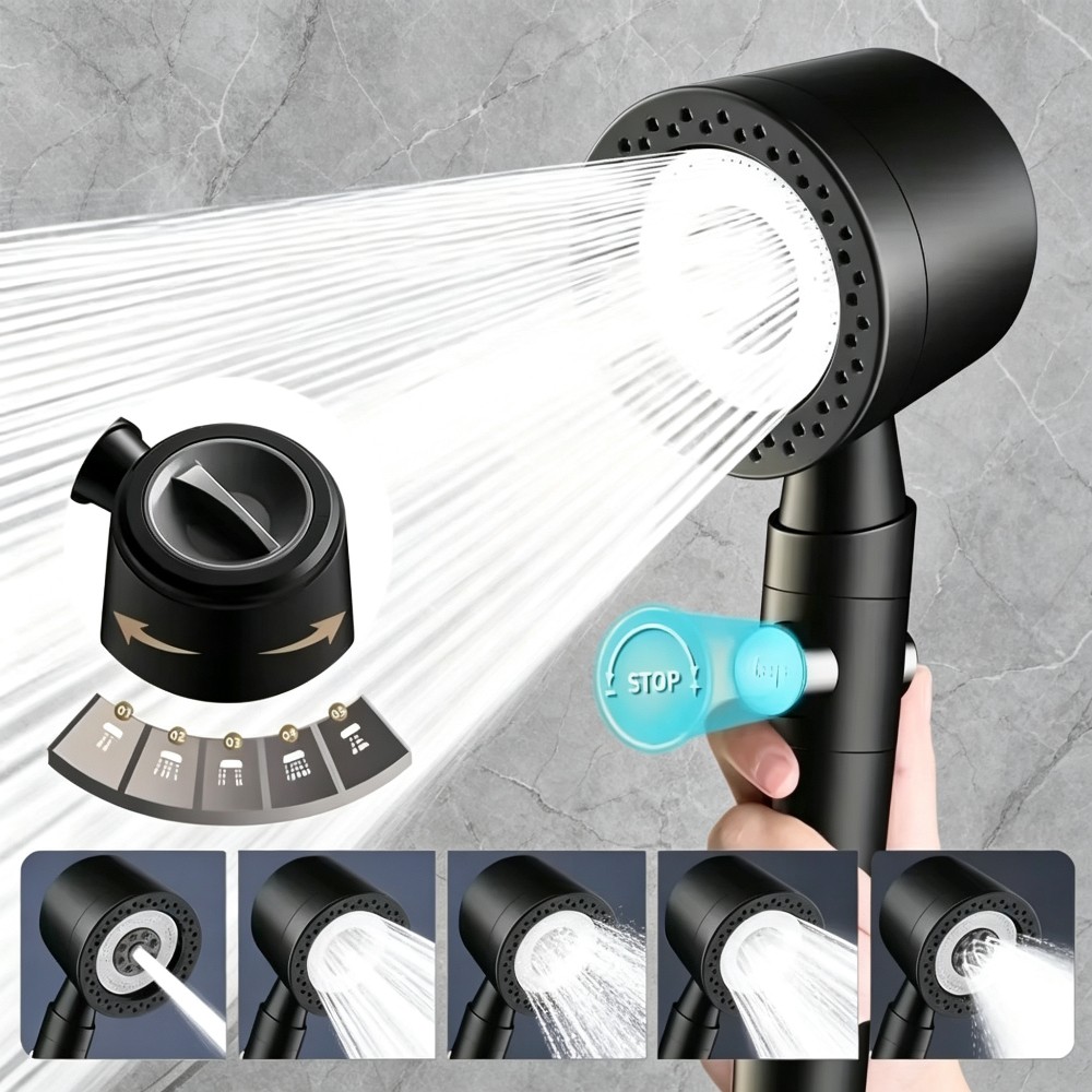 High-Pressure Handheld Shower  - Home Bathroom Key บทวิจารณ์และราคา