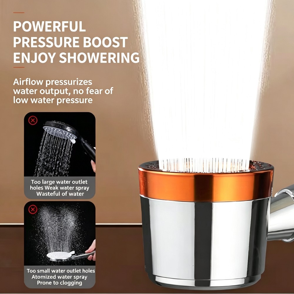 High-Pressure Handheld Shower  - Home Bathroom Key บทวิจารณ์และราคา