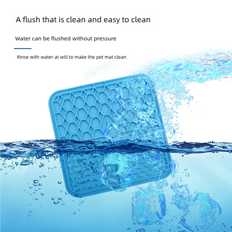 Pet Lick Silicone Mat Pet Slow - Home Bathroom Mats บทวิจารณ์และราคา