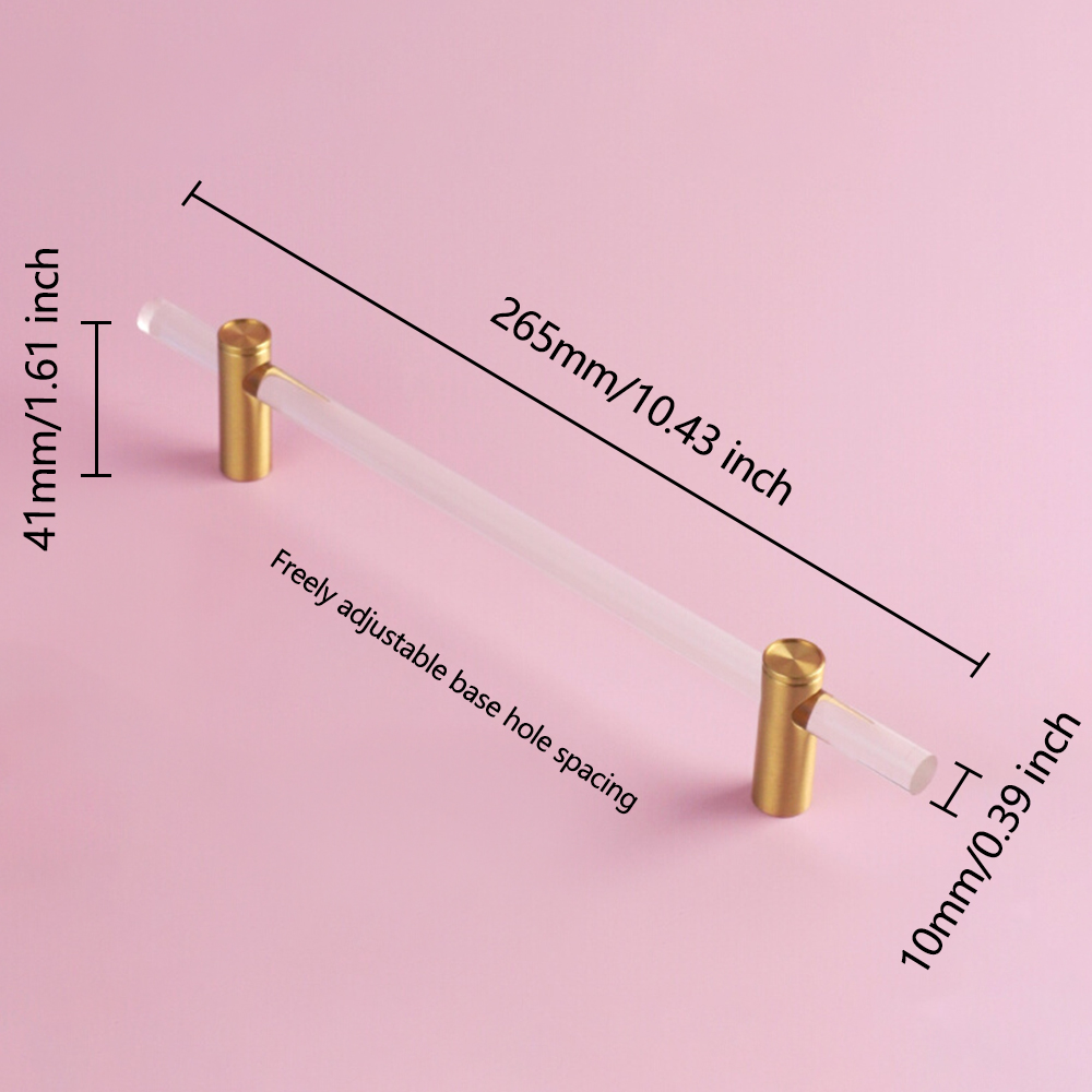 Acrylic Cabinet Door Handles A - Home Hardware Bathroom Vanity บทวิจารณ์และราคา