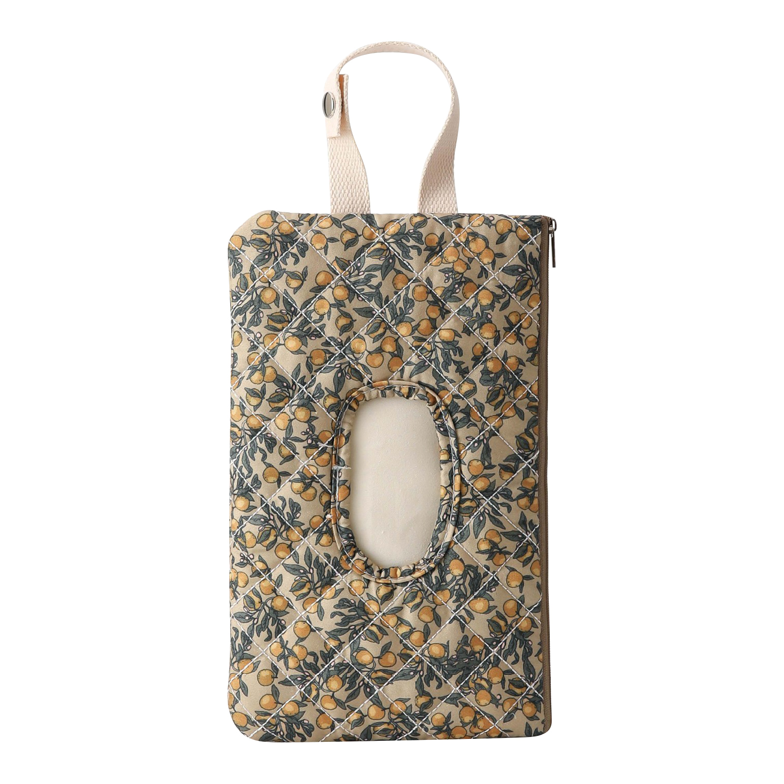 1PC Floral Quilted Tissue Box  - Bathroom Home Improvement บทวิจารณ์และราคา