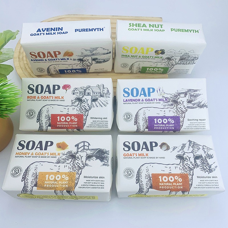 1PC Natural Handmade Goat Milk - Home One Bathroom บทวิจารณ์และราคา