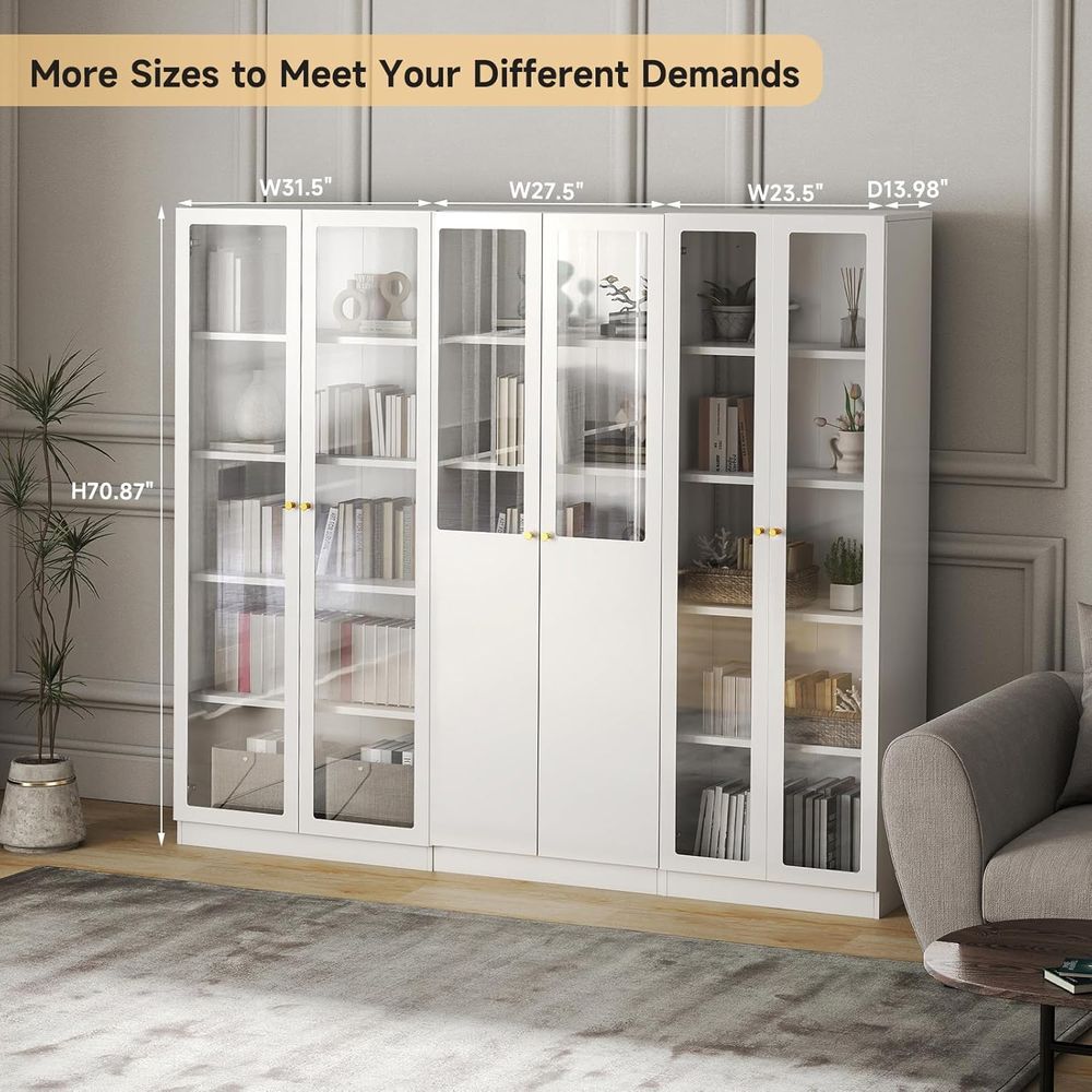 70.87 Tall Metal Bookshelf, 5- - Home & Bathroom Building Products Pte Ltd บทวิจารณ์และราคา