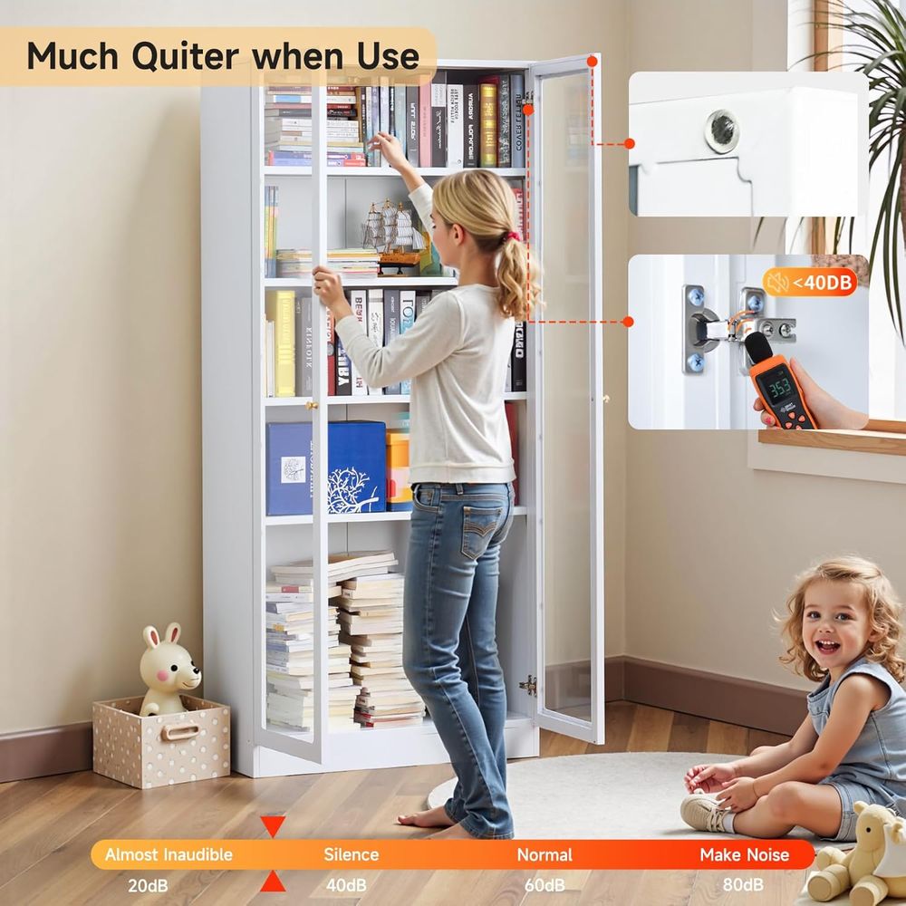 70.87 Tall Metal Bookshelf, 5- - Home & Bathroom Building Products Pte Ltd บทวิจารณ์และราคา