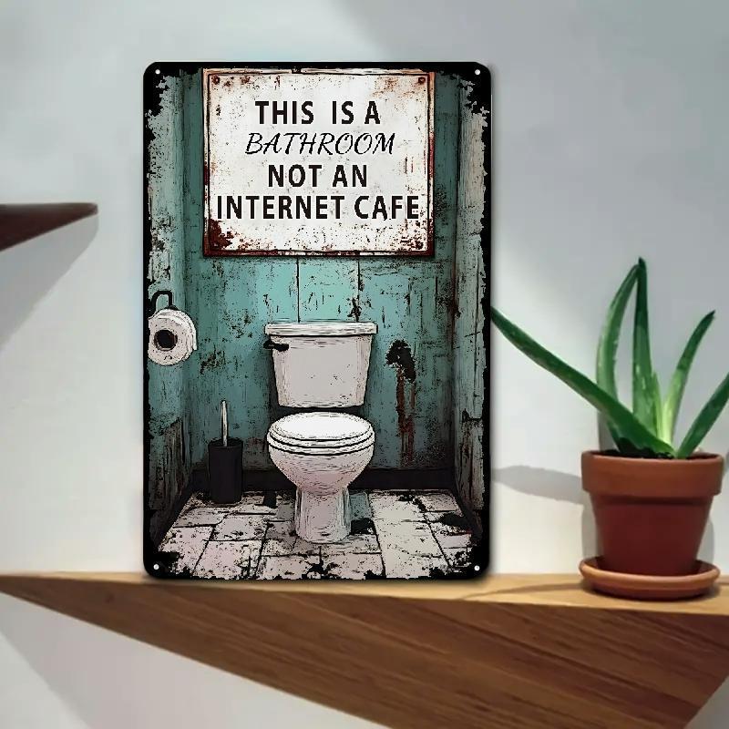 Funny Sarcastic Iron Bathroom  - Home Bathroom Decor Ideas บทวิจารณ์และราคา