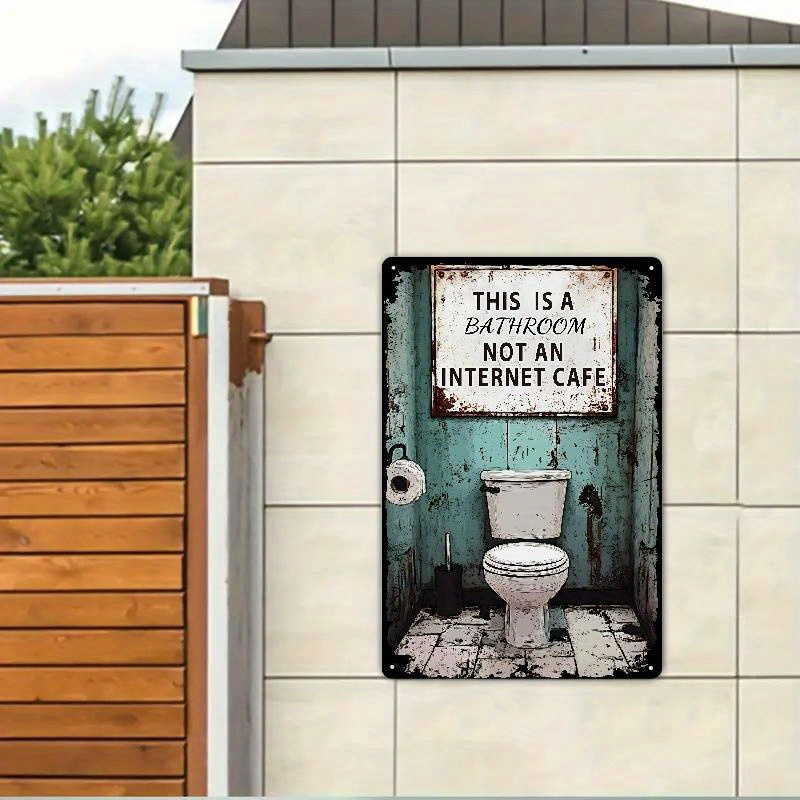 Funny Sarcastic Iron Bathroom  - Home Bathroom Decor Ideas บทวิจารณ์และราคา