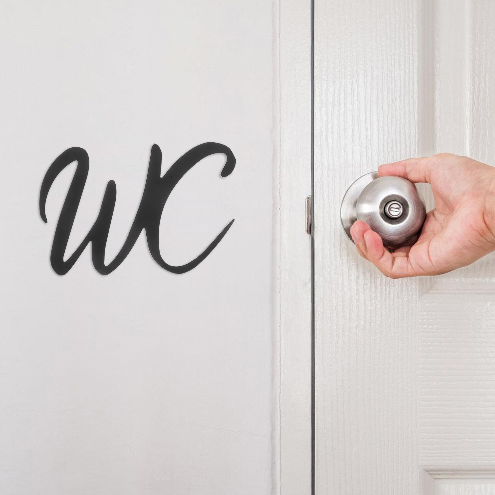 Self-Adhesive Bathroom Sign To - Home Bathroom Door Signs บทวิจารณ์และราคา