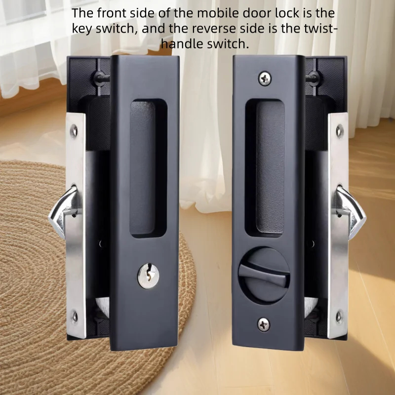 Durable Black Hook Sliding Doo - Home Bathroom Key บทวิจารณ์และราคา