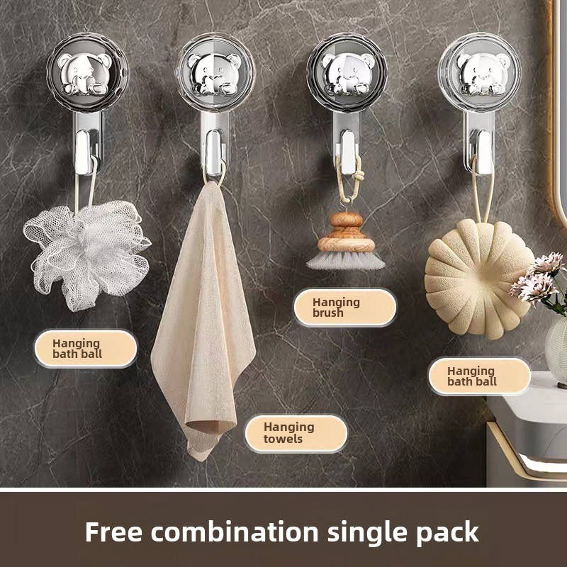 Suction cup hook KitchenTowel  - Home Bathroom Equipment บทวิจารณ์และราคา