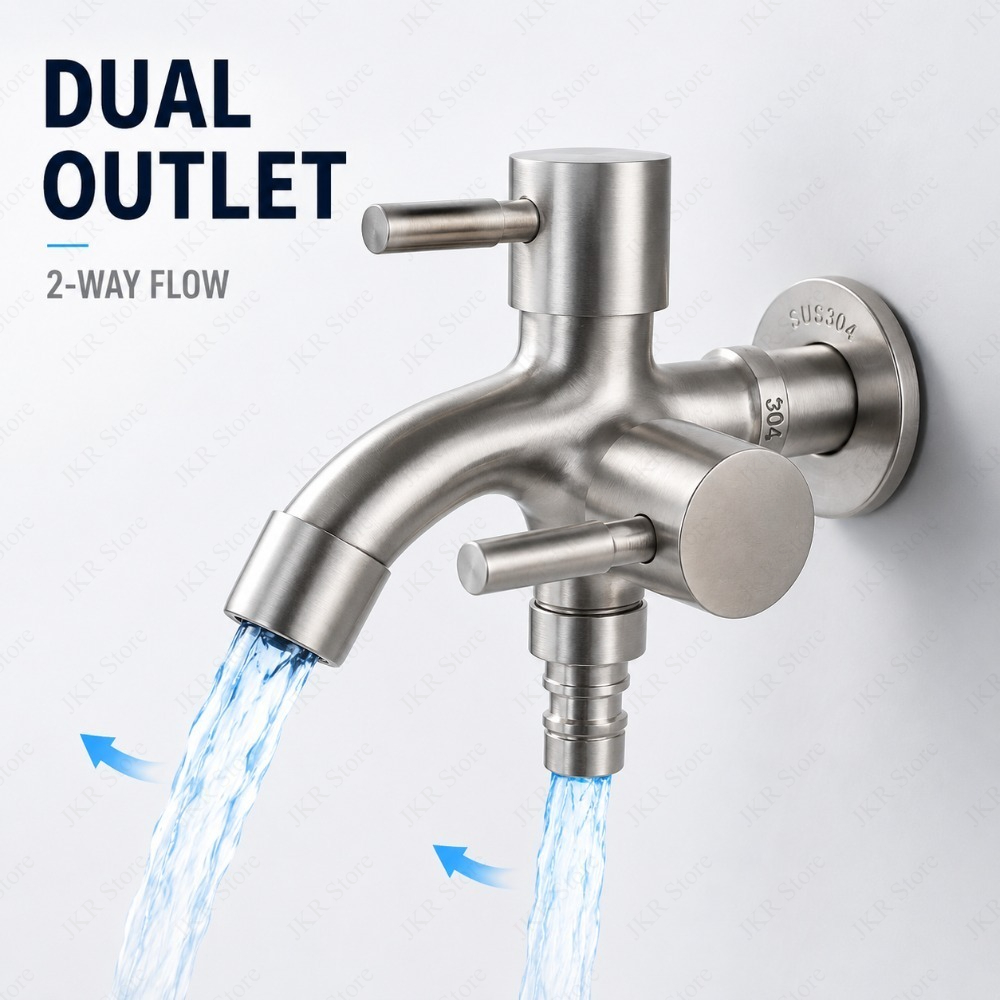 Multi-Function Dual Outlet Fau - Home Outlet Bathroom บทวิจารณ์และราคา