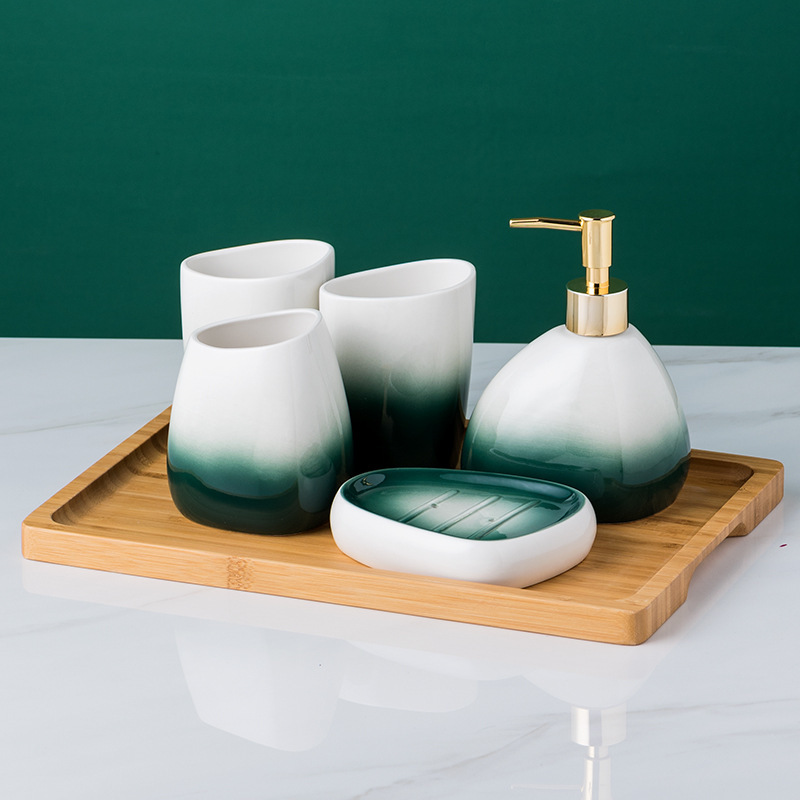 Ceramic Bathroom Accessories S - Zara Home Bathroom Set บทวิจารณ์และราคา