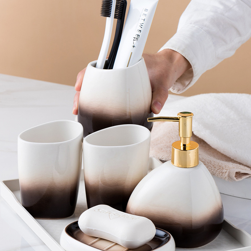 Ceramic Bathroom Accessories S - Zara Home Bathroom Set บทวิจารณ์และราคา
