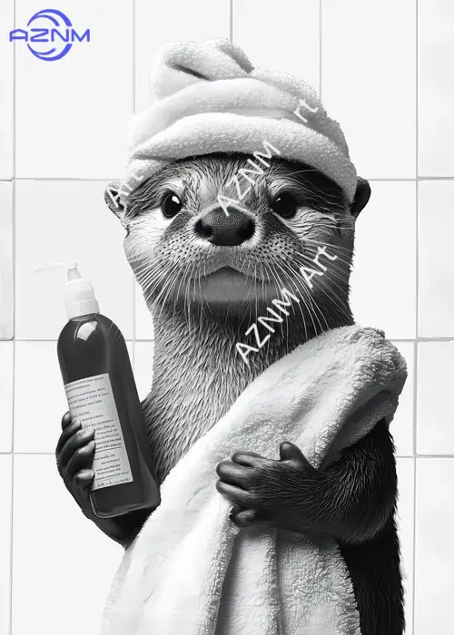 1PC Funny Otter Raccoon Bathro - Home Bathroom Pictures บทวิจารณ์และราคา
