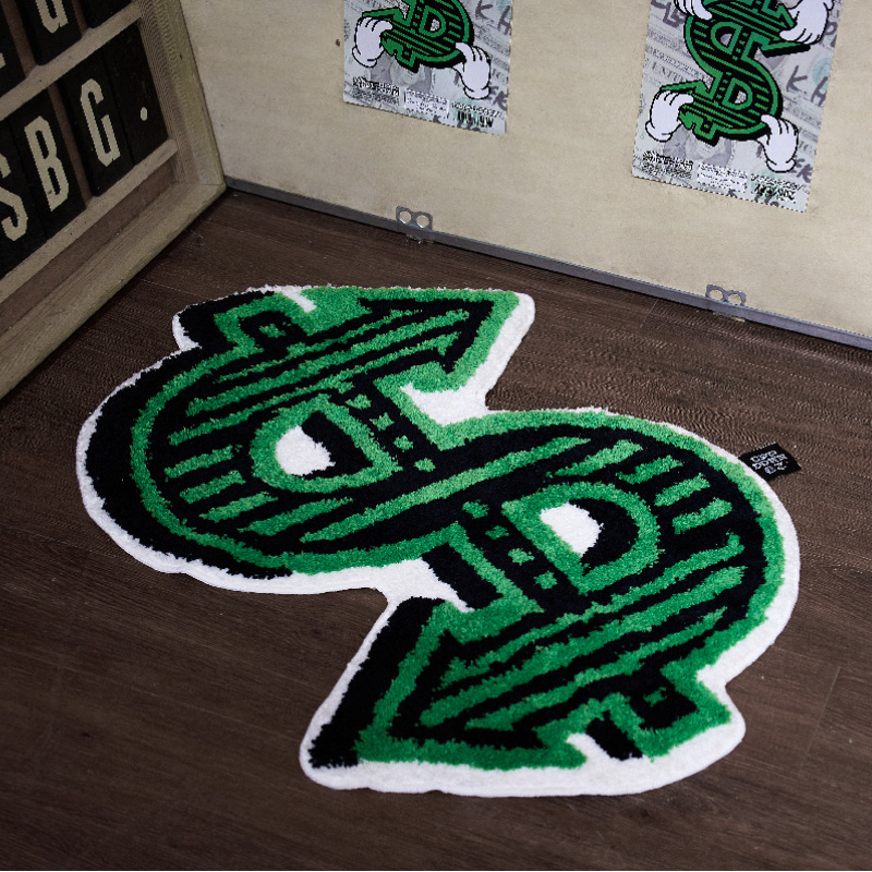 VIKAMA Dollar Sign Rug: Non-Sl - Home Bathroom Door Signs บทวิจารณ์และราคา