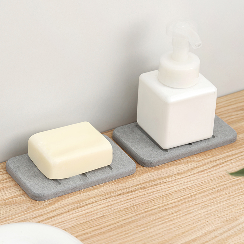 Diatom Mud Soap Dish Quick-Dry - Home Bathroom Mats บทวิจารณ์และราคา