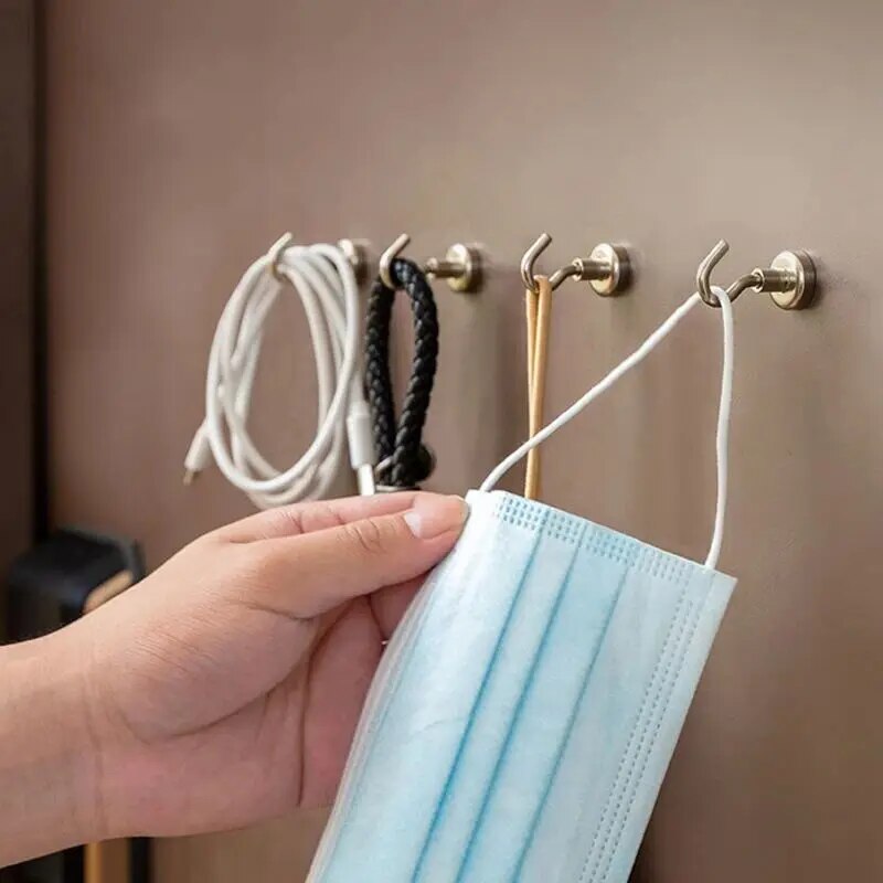 10PCS Strong Magnet Hooks Mult - Home Bathroom Key บทวิจารณ์และราคา