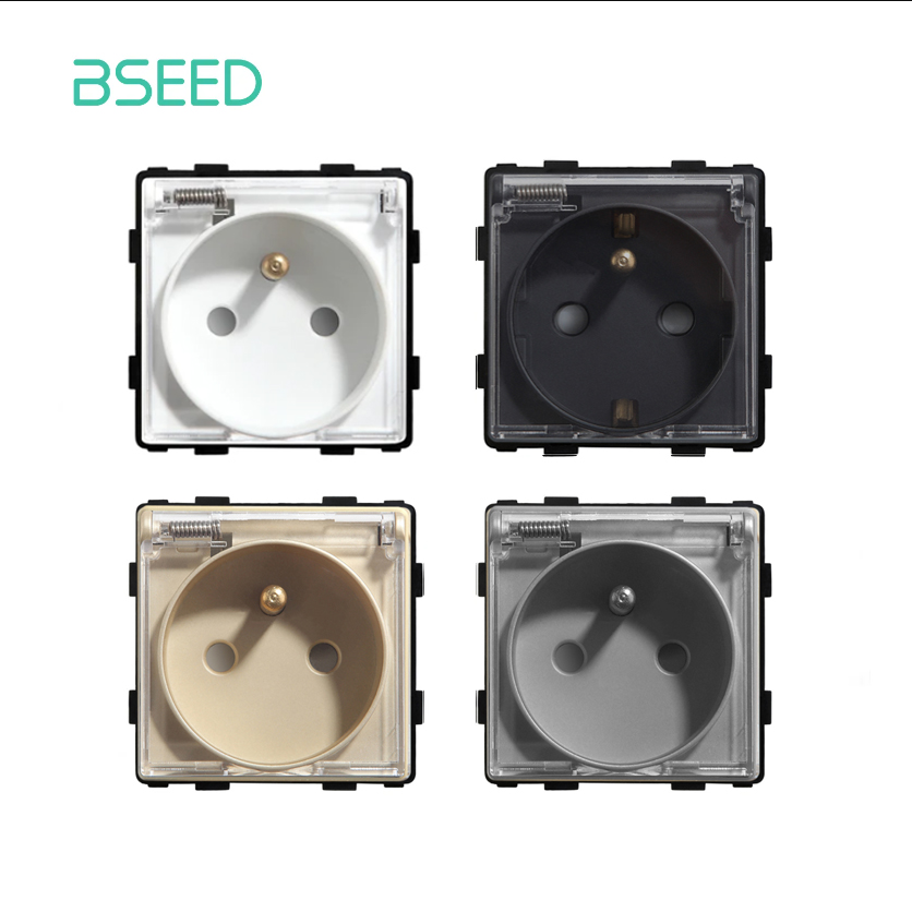 BSEED French Plug Wall Socket  - Home Bathroom Key บทวิจารณ์และราคา