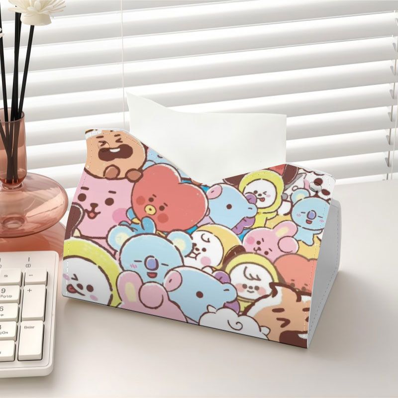 bt21 idol-related paper towel  - Home Bathroom Equipment บทวิจารณ์และราคา