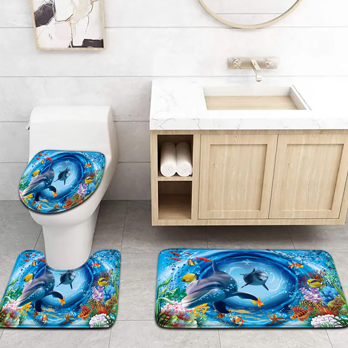 Underwater World Whirlpool Dol - Zara Home Bathroom Set บทวิจารณ์และราคา