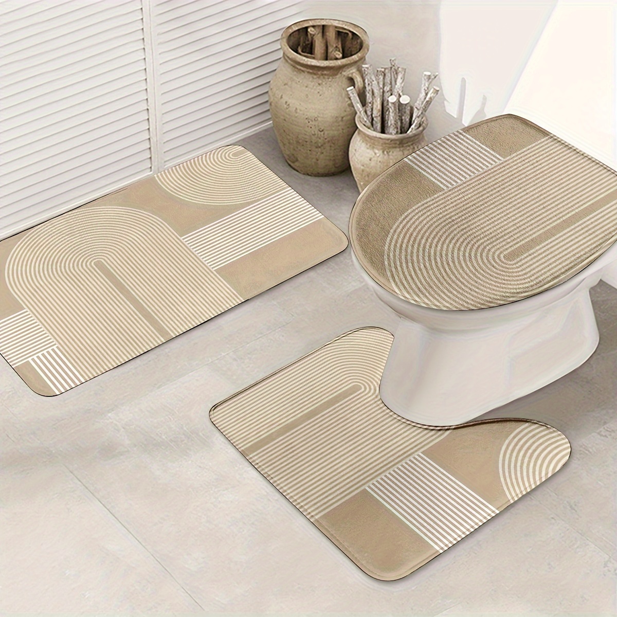 3 Piece Scandinavian Bathroom  - Zara Home Bathroom Set บทวิจารณ์และราคา