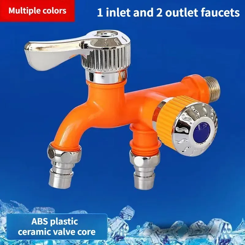 Faucet Double Outlet Dual Cont - Home Outlet Bathroom บทวิจารณ์และราคา