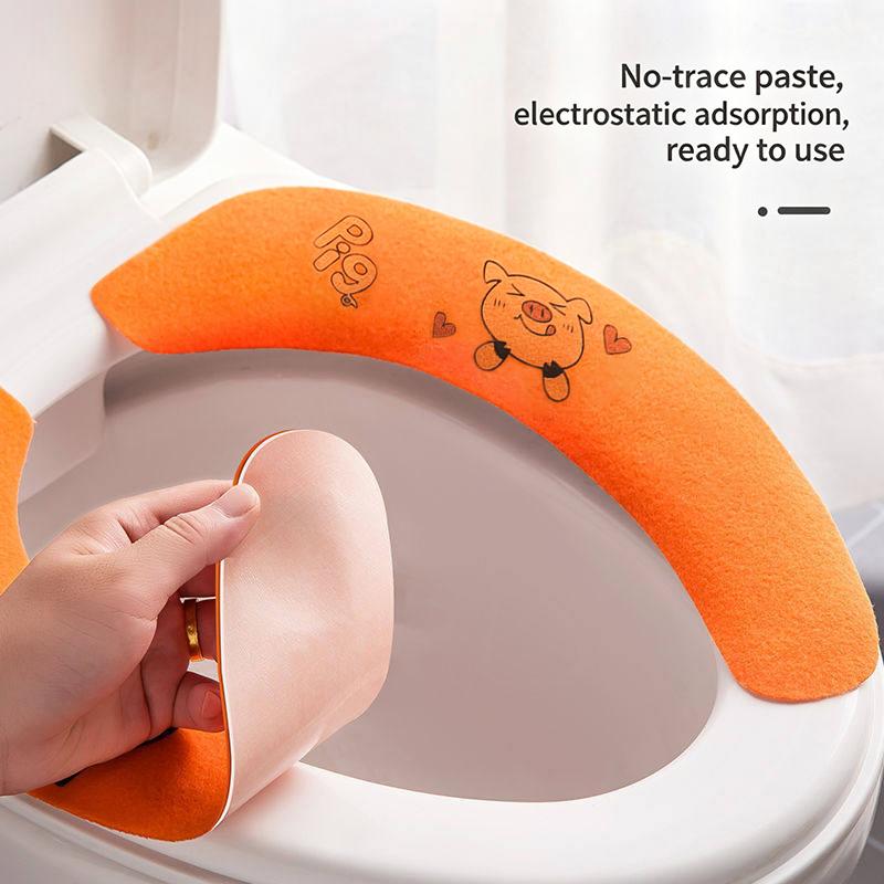 Cartoon Toilet Seat Cover Stic - Home Bathroom Equipment บทวิจารณ์และราคา