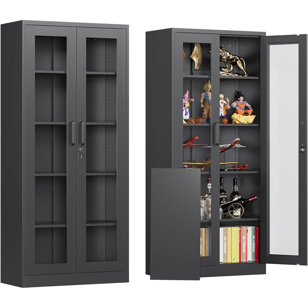 71 Tall Metal Glass Door Displ - Home & Bathroom Building Products Pte Ltd บทวิจารณ์และราคา