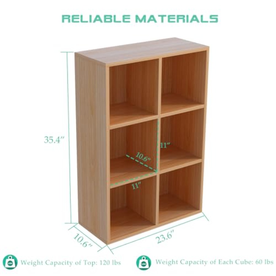6-Cube Storage Shelf Bookcase  - Home & Bathroom Building Products Pte Ltd บทวิจารณ์และราคา