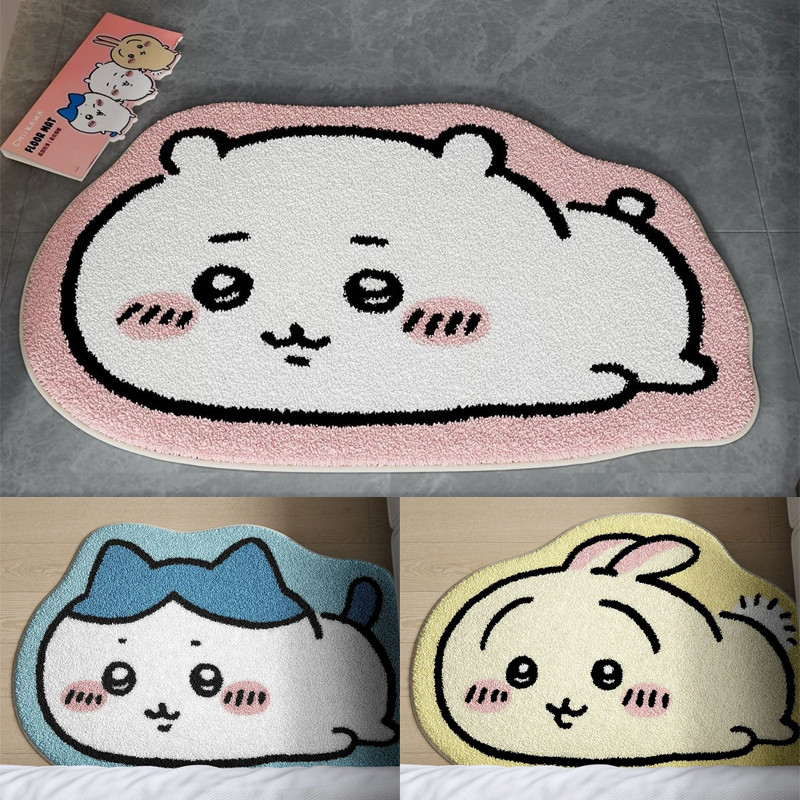 Chiikawa Cartoon Rug Anime Hac - Home Bathroom Mats บทวิจารณ์และราคา
