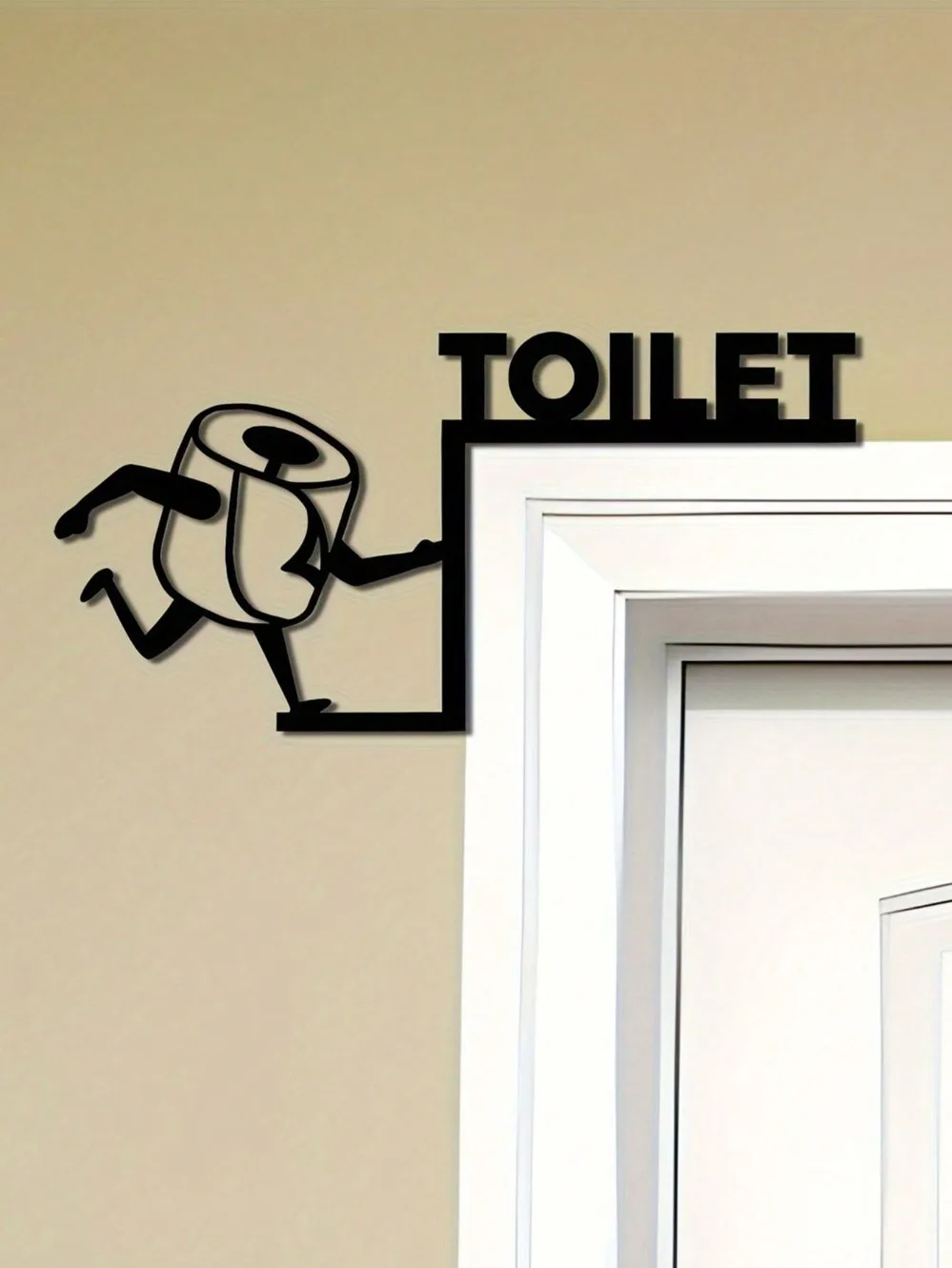 Humorous Toilet Paper Out Meta - Home Bathroom Door Signs บทวิจารณ์และราคา