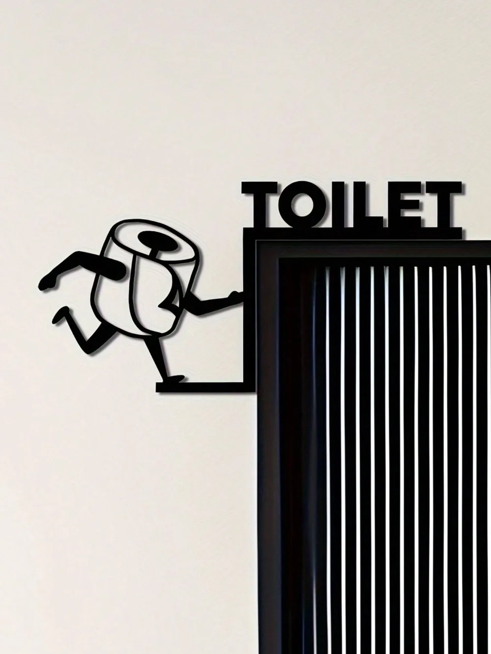Humorous Toilet Paper Out Meta - Home Bathroom Door Signs บทวิจารณ์และราคา