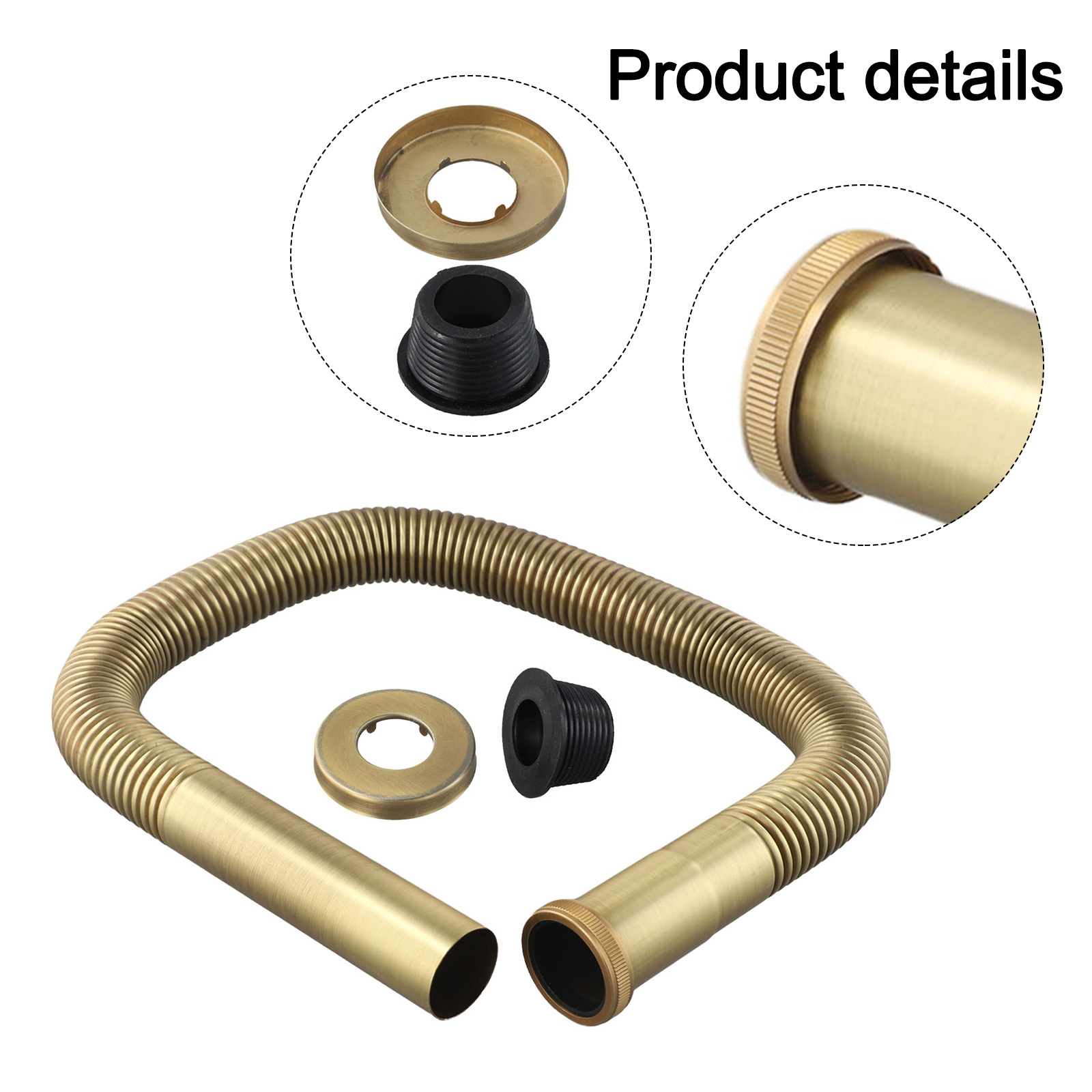1pc Flexible Hose Brass Hose S - Bathroom Home Improvement บทวิจารณ์และราคา