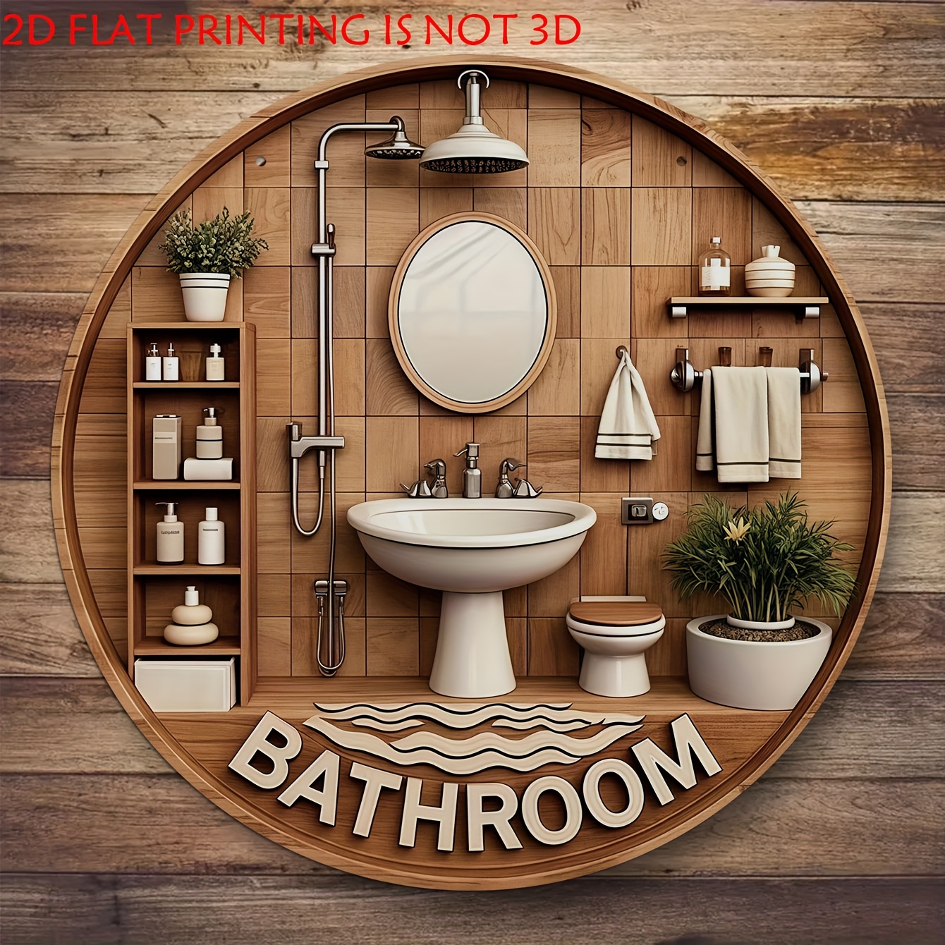 One 2D flat circular bathroom  - Home One Bathroom บทวิจารณ์และราคา