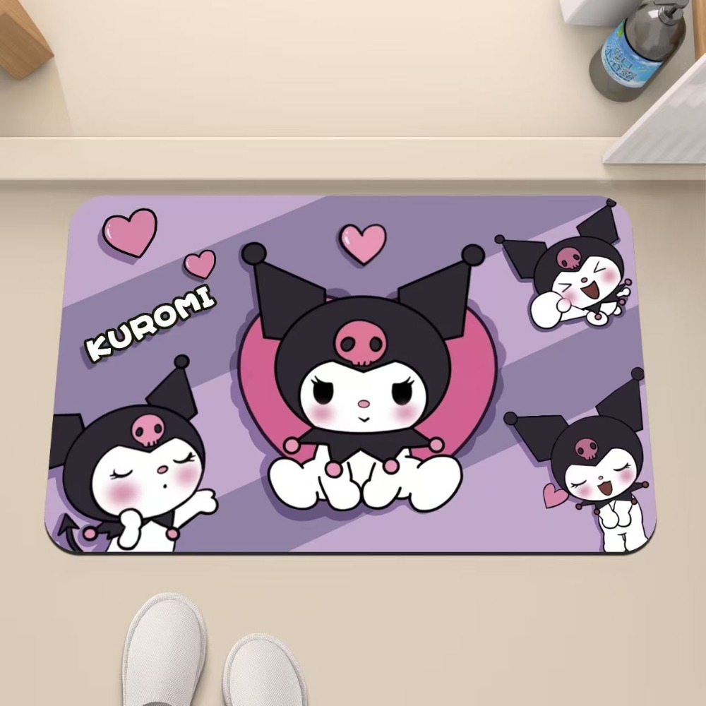 Hello Kitty Non-Slip Absorbent - Home Bathroom Mats บทวิจารณ์และราคา